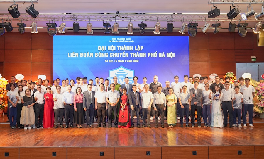 Đại hội thành lập Liên đoàn bóng chuyền Hà Nội: Bước chuyển mình cho bóng chuyền Thủ đô